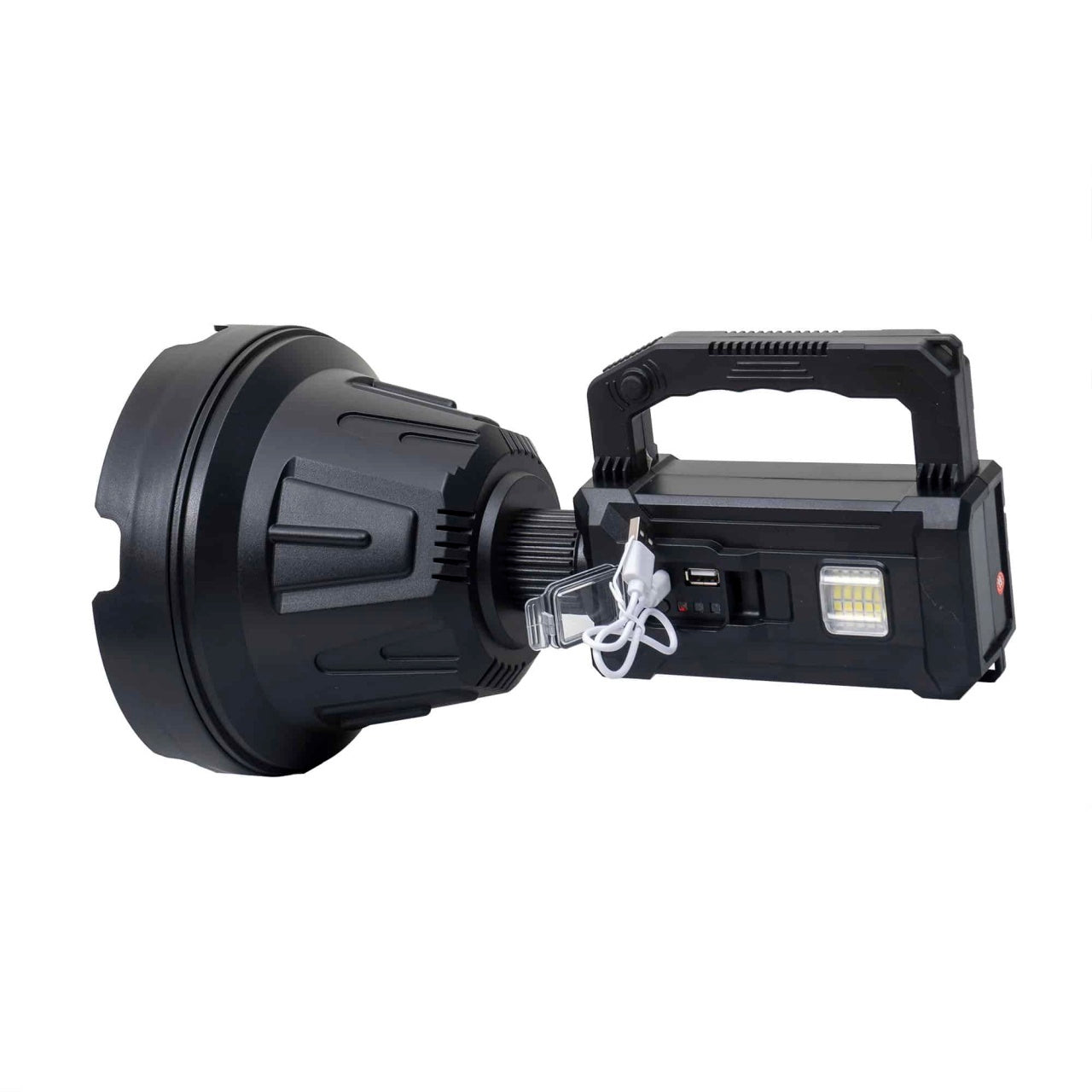 Lanterna cu incarcare solara, 6 moduri iluminat, USB si trepied, portabila LED