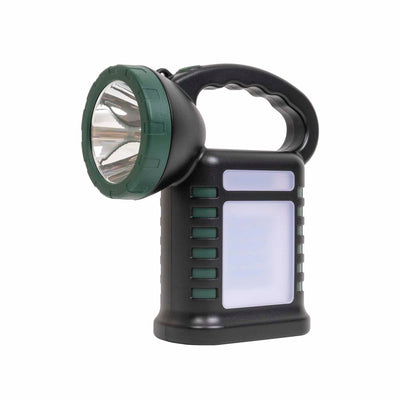 Lanterna cu incarcare solara si USB, 6 moduri de lumina, curea transport
