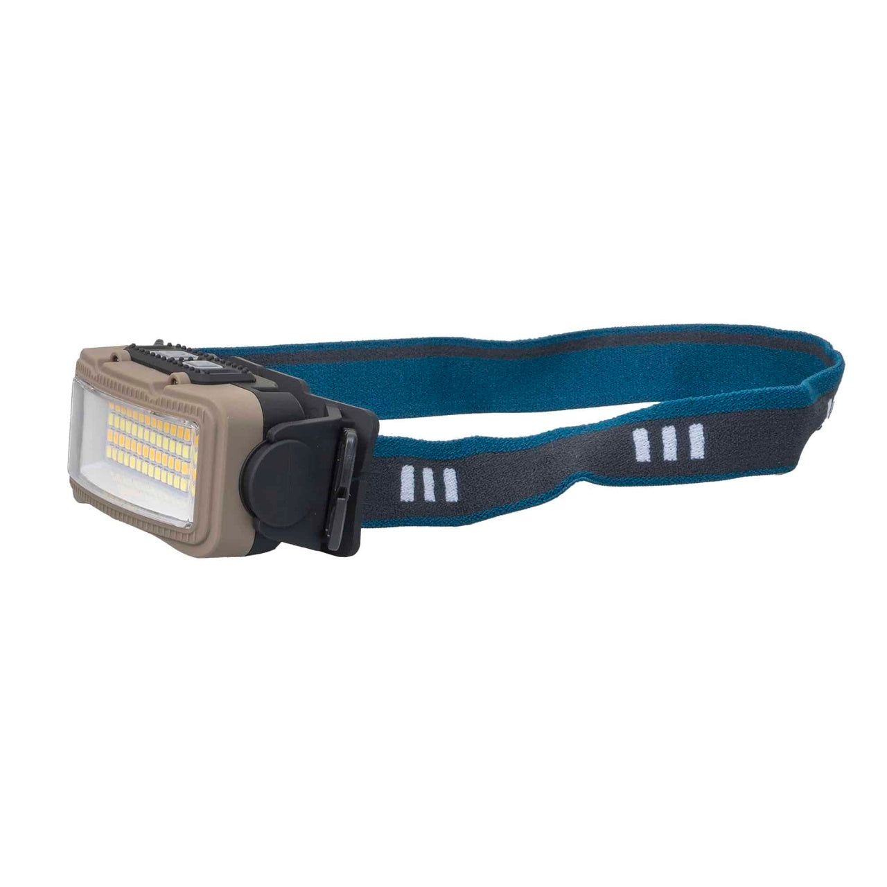 Lanterna de cap cu 8 moduri de iluminat, incarcare USB, culoare gri