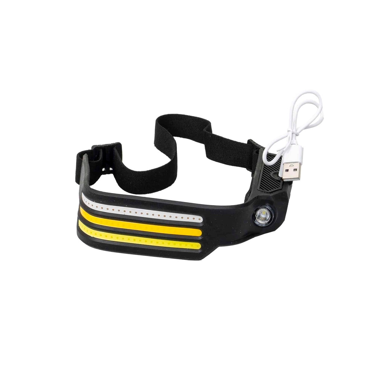 Lanterna de cap reincarcabila USB cu 8 moduri de intensitate si senzor de pornire/oprire