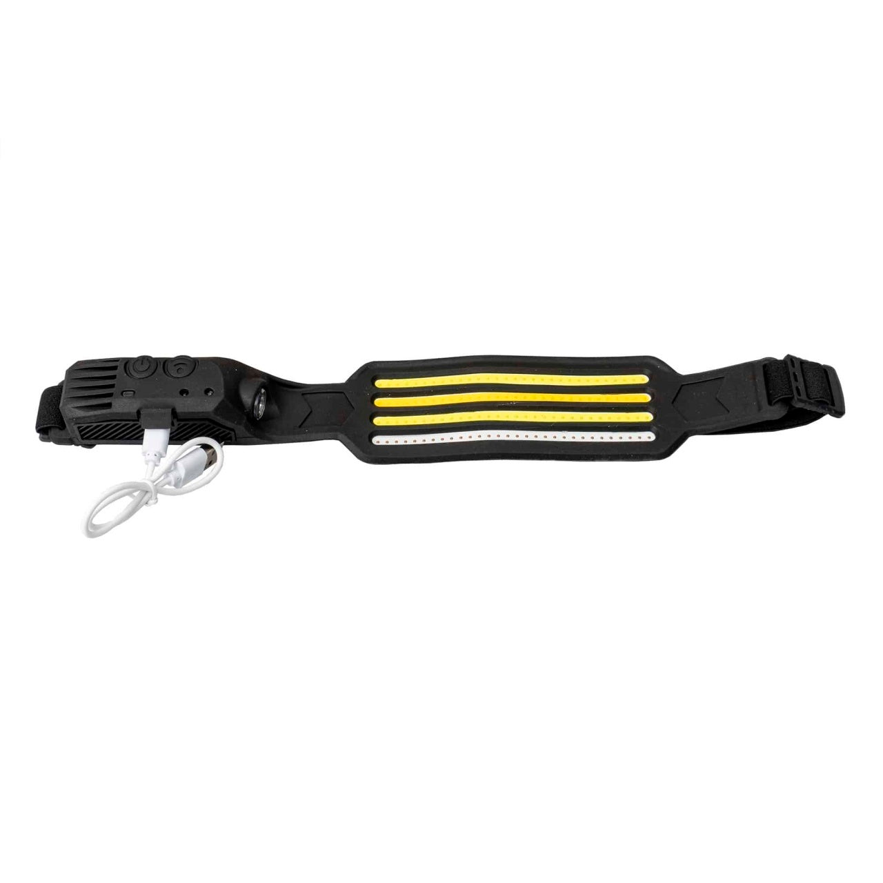 Lanterna de cap reincarcabila USB cu 8 moduri lumina si senzor de pornire/oprire