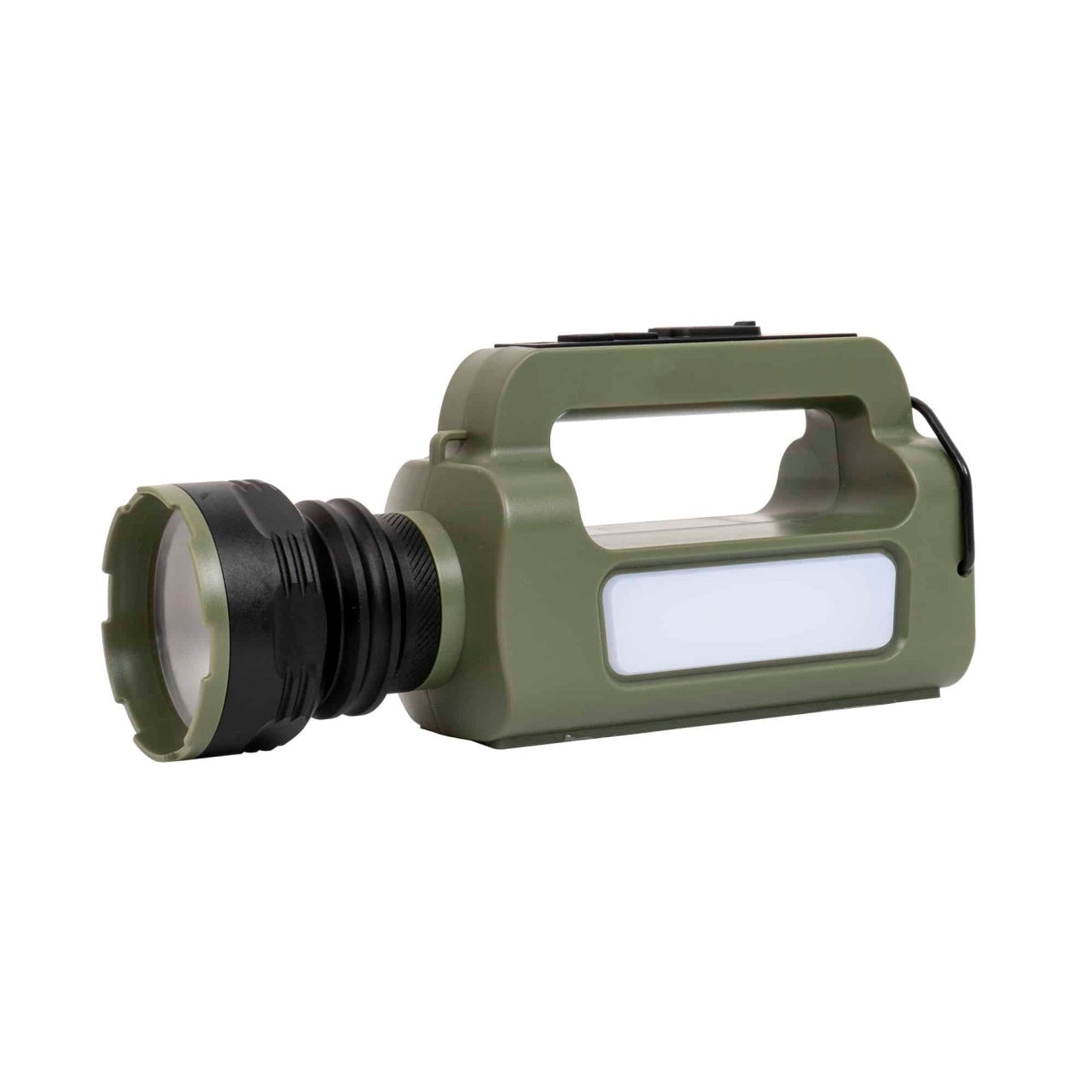 Lanterna de mana cu incarcare solara si USB, 6 moduri lumina variabila