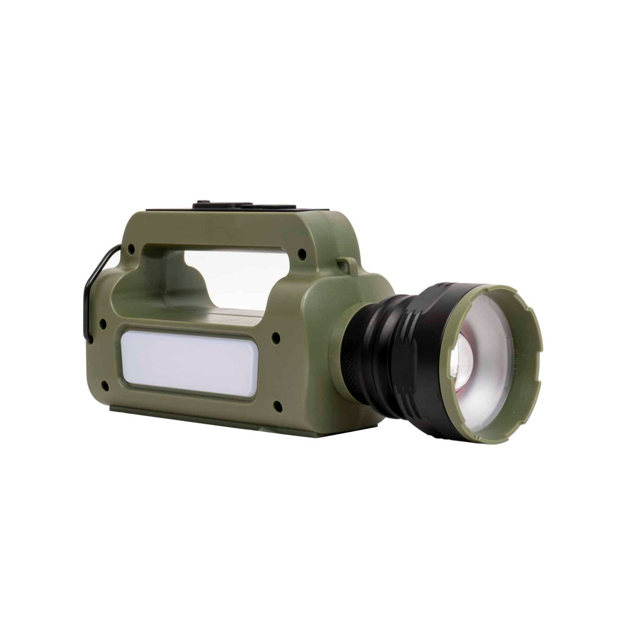 Lanterna de mana cu incarcare solara si USB, 6 moduri lumina variabila