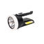 Lanterna de mana cu incarcare USB si solara, 4 moduri lumina, dimensiuni 19x10x10 cm