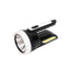 Lanterna de mana cu incarcare USB si solara, 4 moduri lumina, dimensiuni 19x10x10 cm