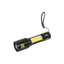 Lanterna de mana LED cu 4 moduri de intensitate si incarcare USB, 13 cm