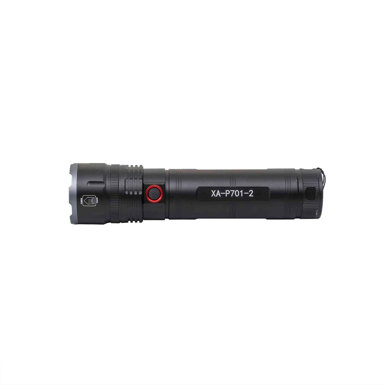 Lanterna de mana LED cu 5 moduri de intensitate si incarcare USB, dimensiuni 22x5.5 cm
