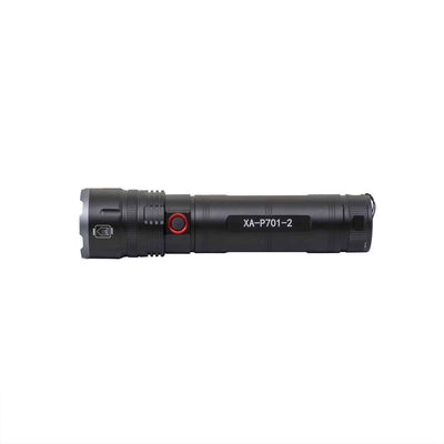 Lanterna de mana LED cu 5 moduri de intensitate si incarcare USB, dimensiuni 22x5.5 cm