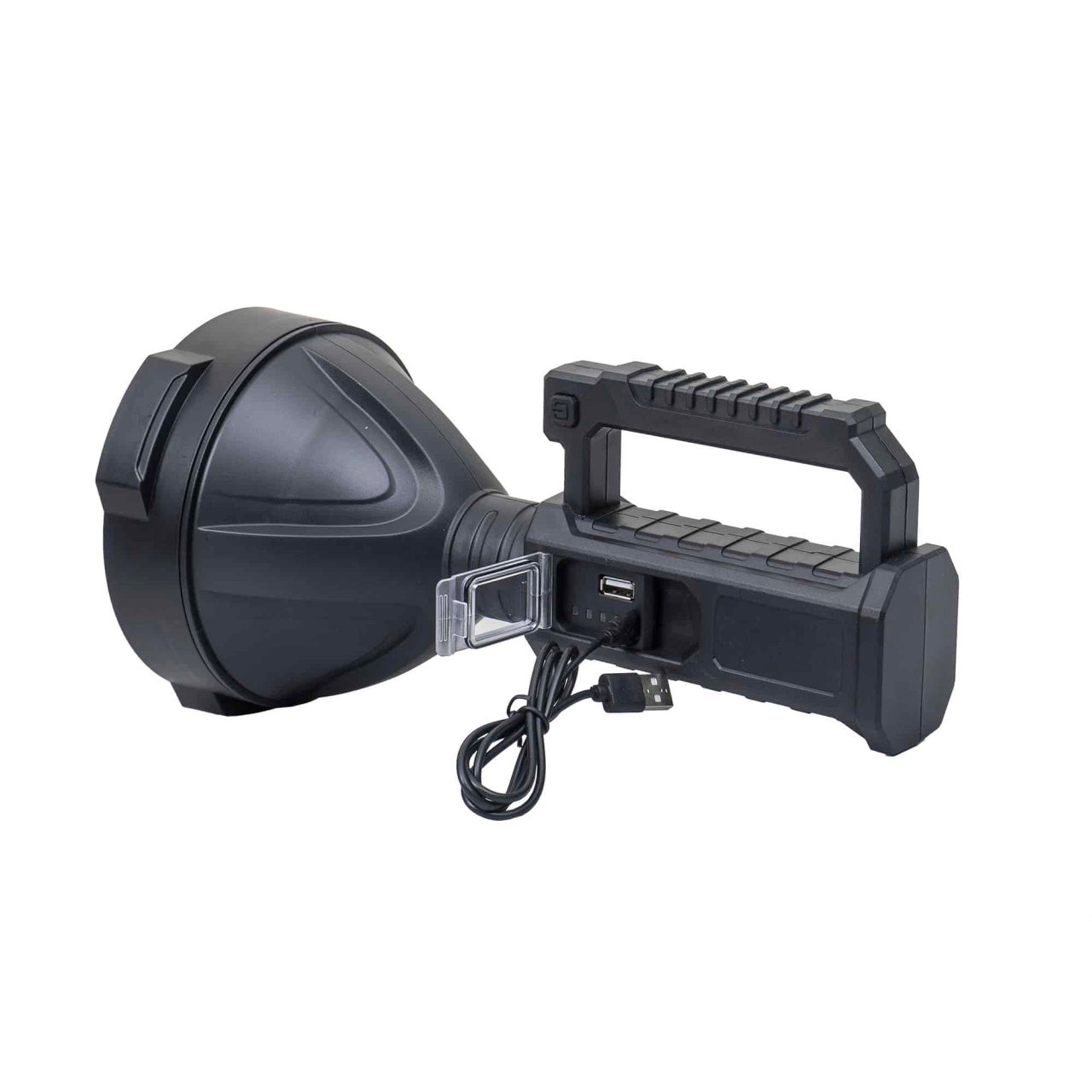Lanterna de mana LED reincarcabila USB cu 4 moduri de intensitate, 30cm
