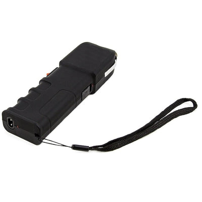 Lanterna electrosoc, acumulator inclus, husa material textil, buton ON/OFF, negru