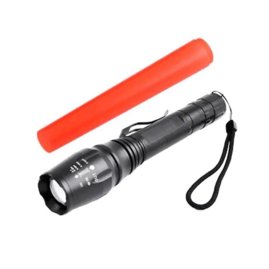 Lanterna FOXMAG2, 5 Moduri Iluminare si Accesoriu Tip Baston, 10 Watt