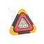 Lanterna, FOXMAG24, Multifunctionala, Forma de Triunghi, 3 LED-uri, Waterproof, Negru