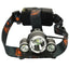 Lanterna frontal LED FOXMAG24, 2x Acumulatori, Zoom Cree 5W x 3, ABS