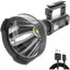 Lanterna LED cu trepied, cu 4 faze de iluminare, functie powerbank, 3000 lumeni, acumulator Li-Ion, negru