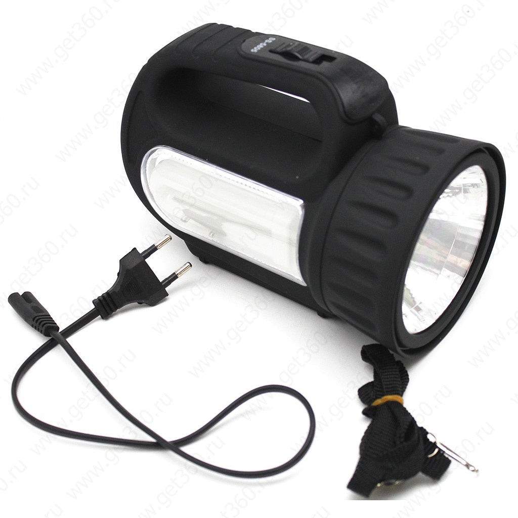 Lanterna portabila reincarcabila FOXMAG24®, Ultra Bright, Neagra
