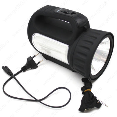 Lanterna portabila reincarcabila FOXMAG24®, Ultra Bright, Neagra