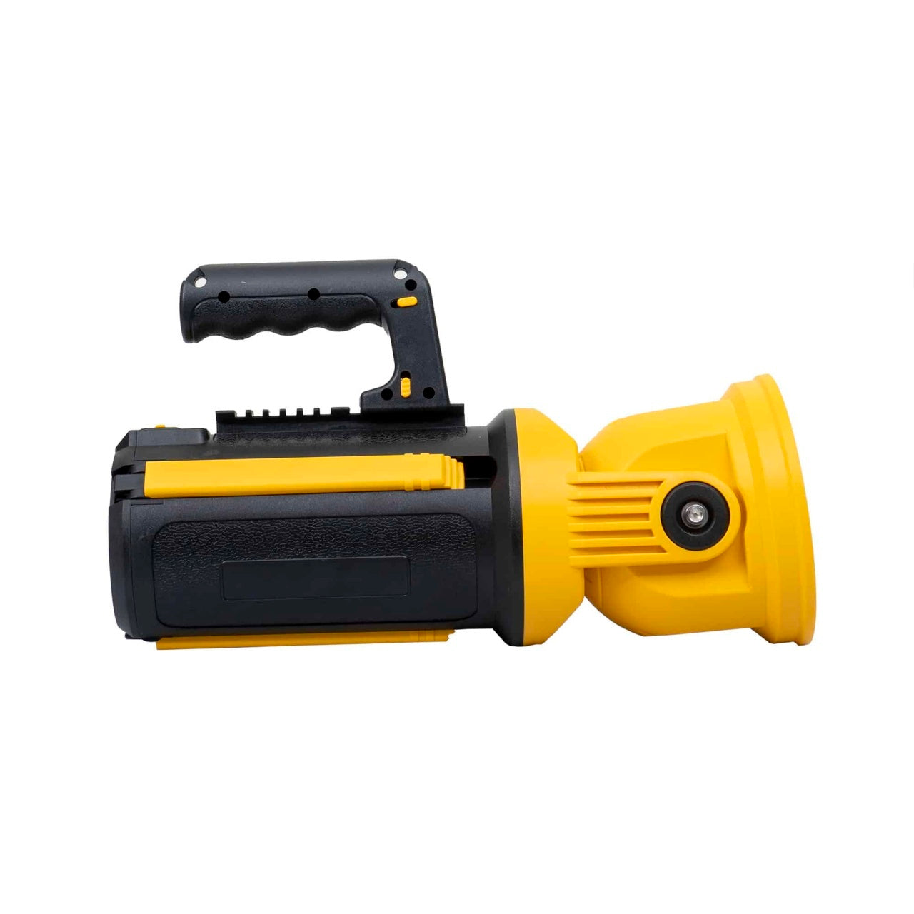 Lanterna proiector LED cu 5 moduri de iluminat, suport trepied si maner detasabil