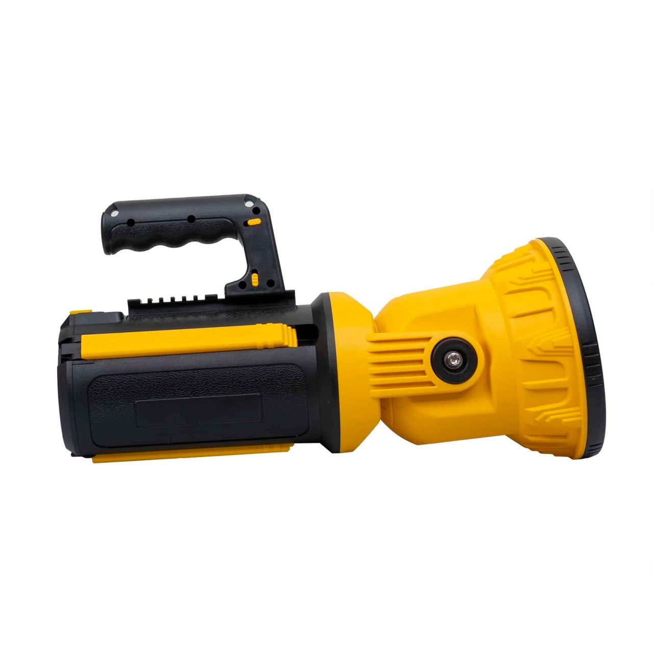 Lanterna proiector LED cu 5 moduri de iluminat, suport trepied si maner detasabil