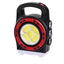 Lanterna solara, cu 3 moduri de iluminare, functie powerbank, waterproof, culoare negru/rosu