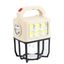 Lanterna solara tip felinar, 2 tipuri de led cu 3 pozitii de luminat, dimensiuni 20X12X12 cm, lumina calda/rece, crem