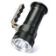Lanterna tactica cu maner FOXMAG24, LED cree, 3 moduri de iluminare putere 10 Watt, Negru