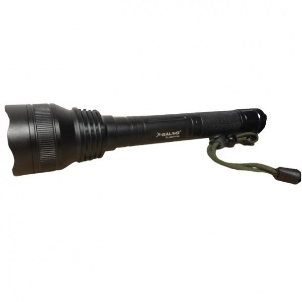 Lanterna tactica vanatoare FOXMAG24, LED cree, suport arma, putere 10 Watt, Negru