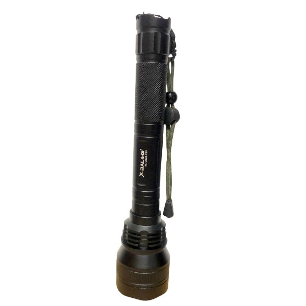Lanterna tactica vanatoare FOXMAG24, LED cree, suport arma, putere 10 Watt, Negru