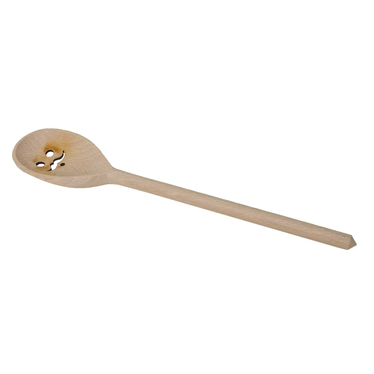 Lingura de lemn clasica, 30 cm, maro, pentru uz universal