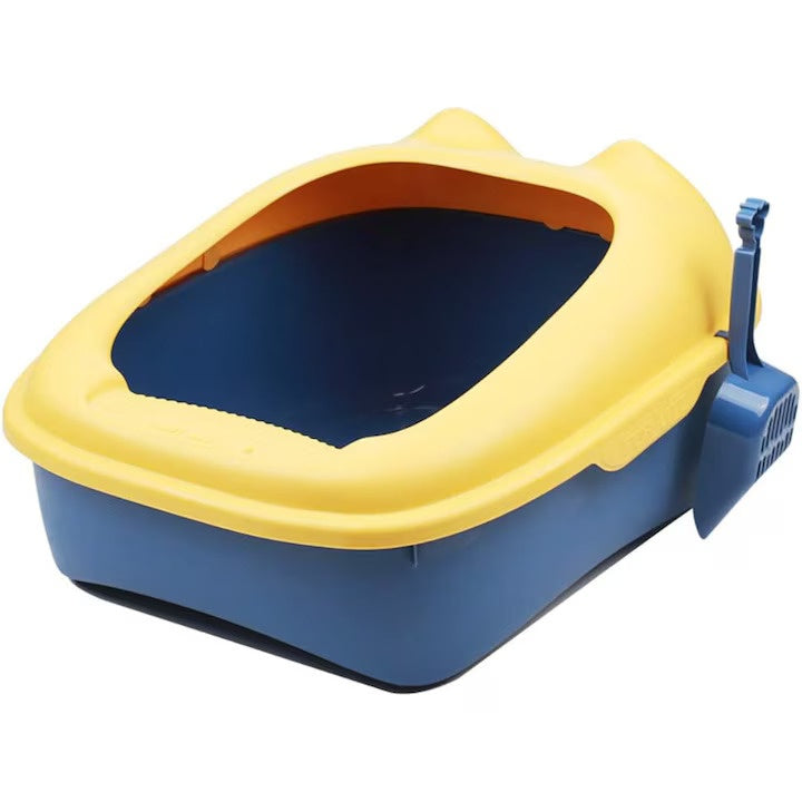 Litiera pentru pisici, deschisa, 51x41.5x17 cm, cu lopata inclusa