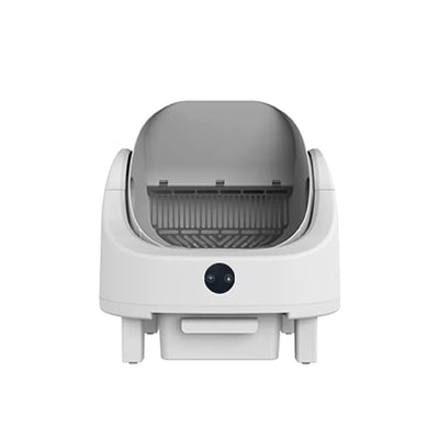 Litiera smart, curatare automata pentru pisici, capacitate 8 L, control din aplicatie