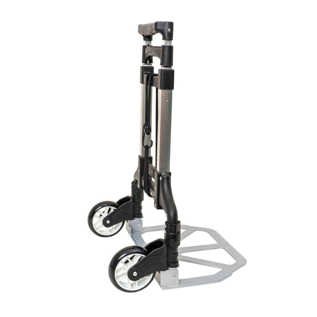 Liza multifunctionala extensibila cu 2 roti, capacitate 75 kg, manere reglabile
