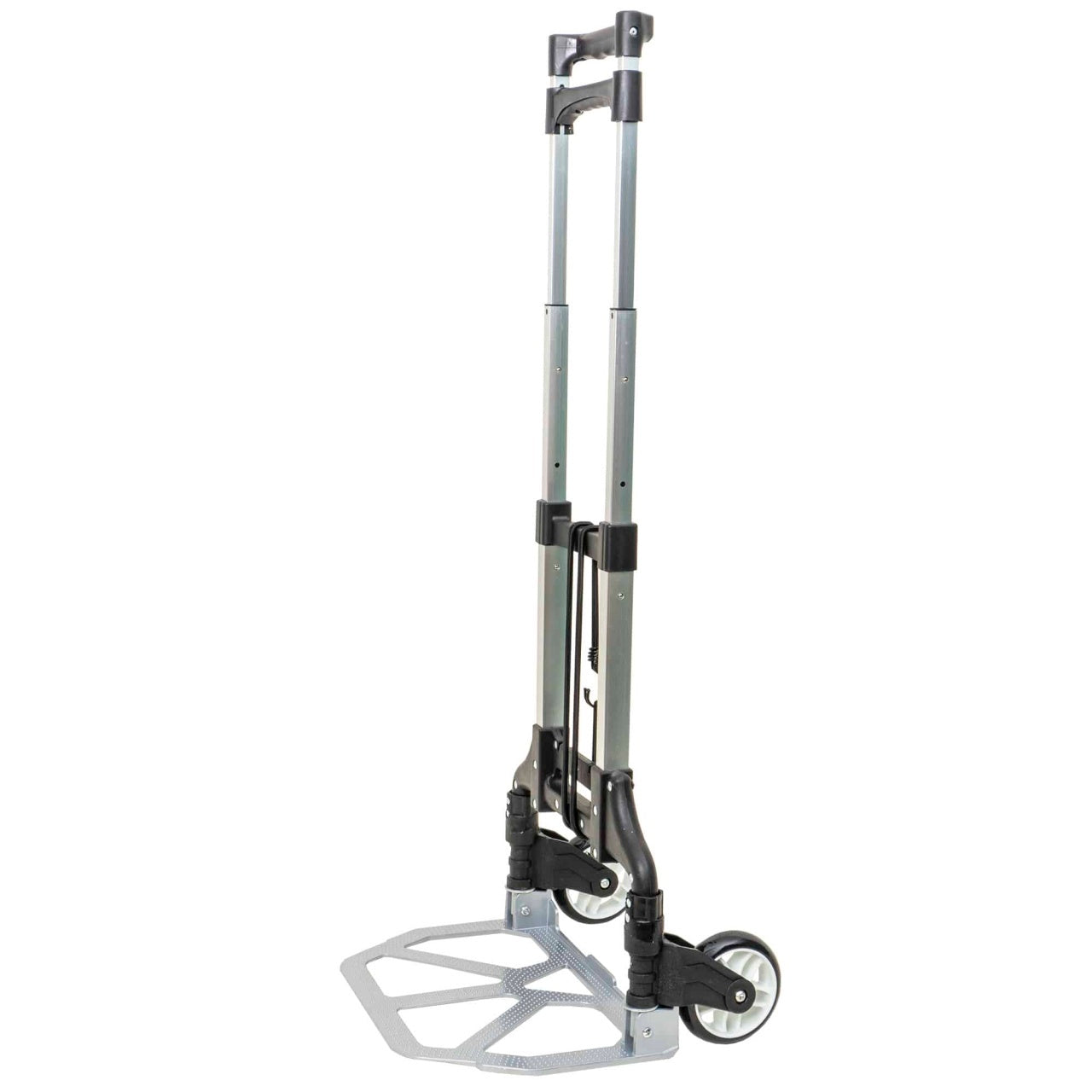 Liza multifunctionala extensibila cu 2 roti, capacitate 75 kg, manere reglabile