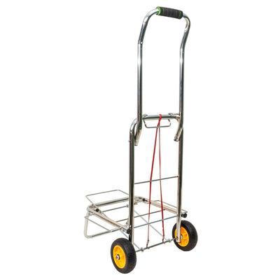Liza multifunctionala extensibila din inox cu 2 roti, capacitate 80 kg