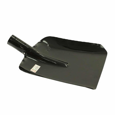 Lopata patrata din otel, 28x24 cm, grosime 1.5 mm, neagra