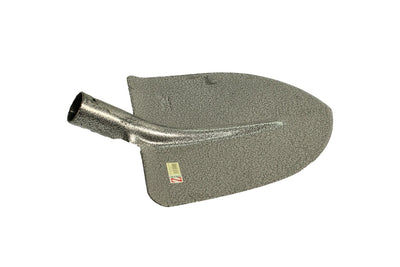 Lopata rotunda din otel pestrita, 31x24 cm, grosime 1.5 mm, 0.9 kg