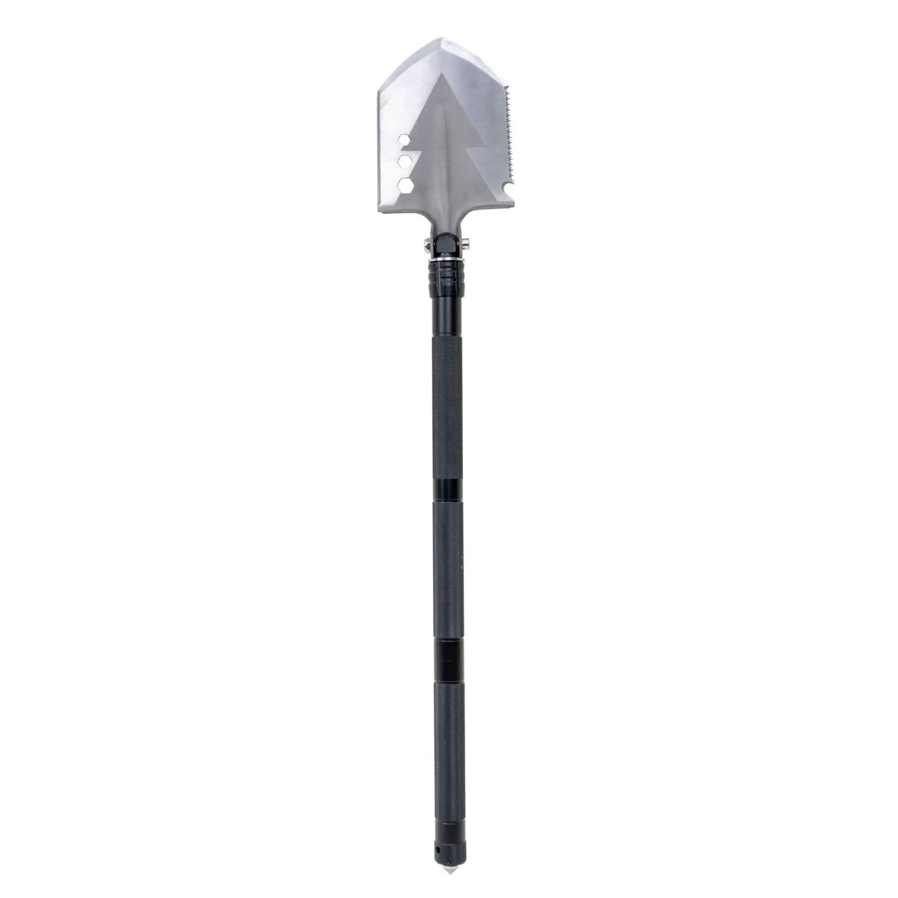 Lopata telescopica multifunctionala pentru camping si gradina, 74 cm, otel