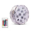 Lumina ambientala LED, subacvatica, pentru piscina, cu telecomanda, 16 tipuri de lumina, diametru 7 cm, alb