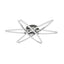 Lustra LED Avalon 36W 4000K cu lumina neutra si design chrome