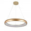 Lustra LED suspensie 30W, 4000K lumina naturala, auriu, 40 cm diametru