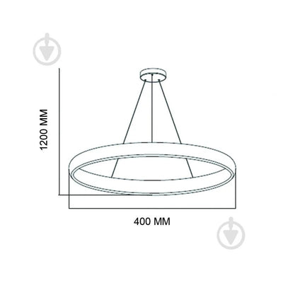 Lustra LED suspensie 30W, 4000K lumina naturala, auriu, 40 cm diametru