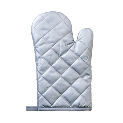 Manusa de bucatarie universala, material textil gri, imprimeu uni