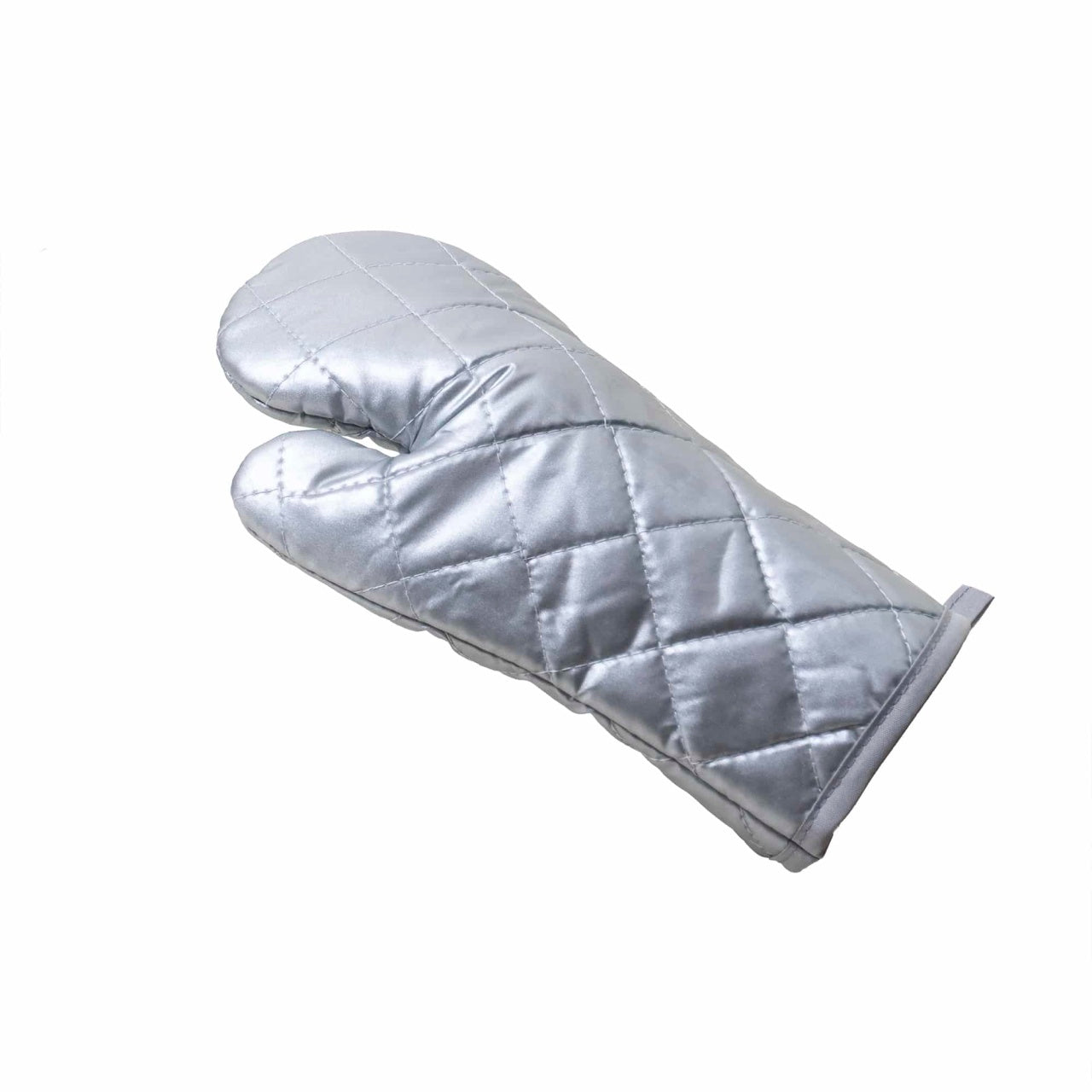 Manusa de bucatarie universala, material textil gri, imprimeu uni