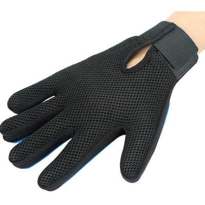 Manusa Perie FOXMAG24, Moale, Albastru/Negru, 24 cm