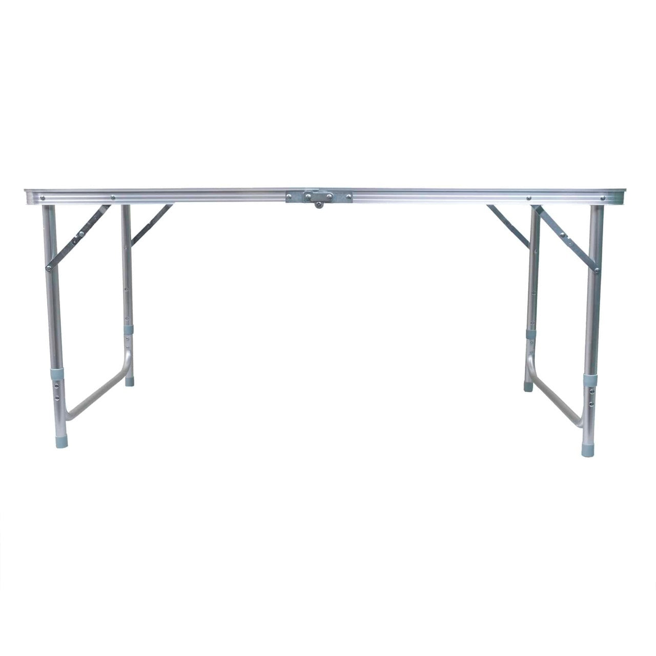 Masa pliabila camping 120x60 cm cu blat laminat si picioare reglabile