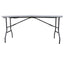 Masa pliabila camping 150x70 cm cu blat laminat si picioare reglabile