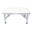 Masa pliabila camping 60x45 cm cu blat laminat si picioare reglabile
