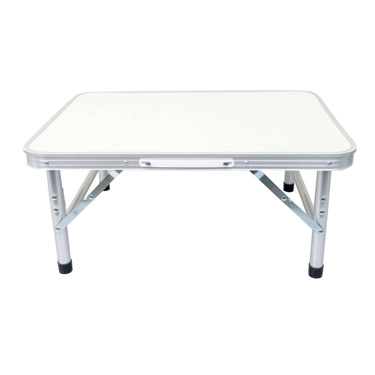 Masa pliabila camping 60x45 cm cu blat laminat si picioare reglabile