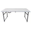 Masa pliabila pentru camping 120x60 cm cu blat laminat si picioare reglabile