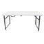 Masa pliabila pentru camping 120x60 cm cu blat laminat si picioare reglabile