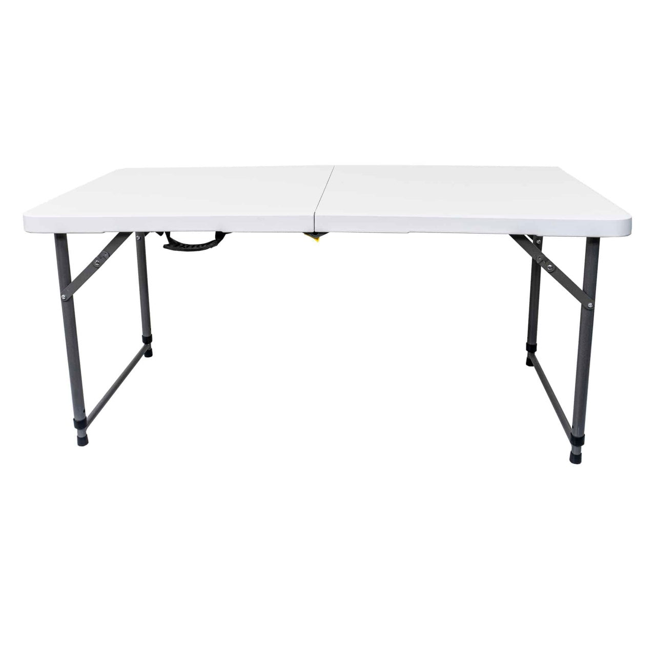 Masa pliabila pentru camping 120x60 cm cu blat laminat si picioare reglabile
